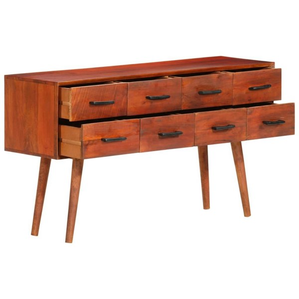 Berkfield Sideboard 110x30x59 cm Solid Wood Mango