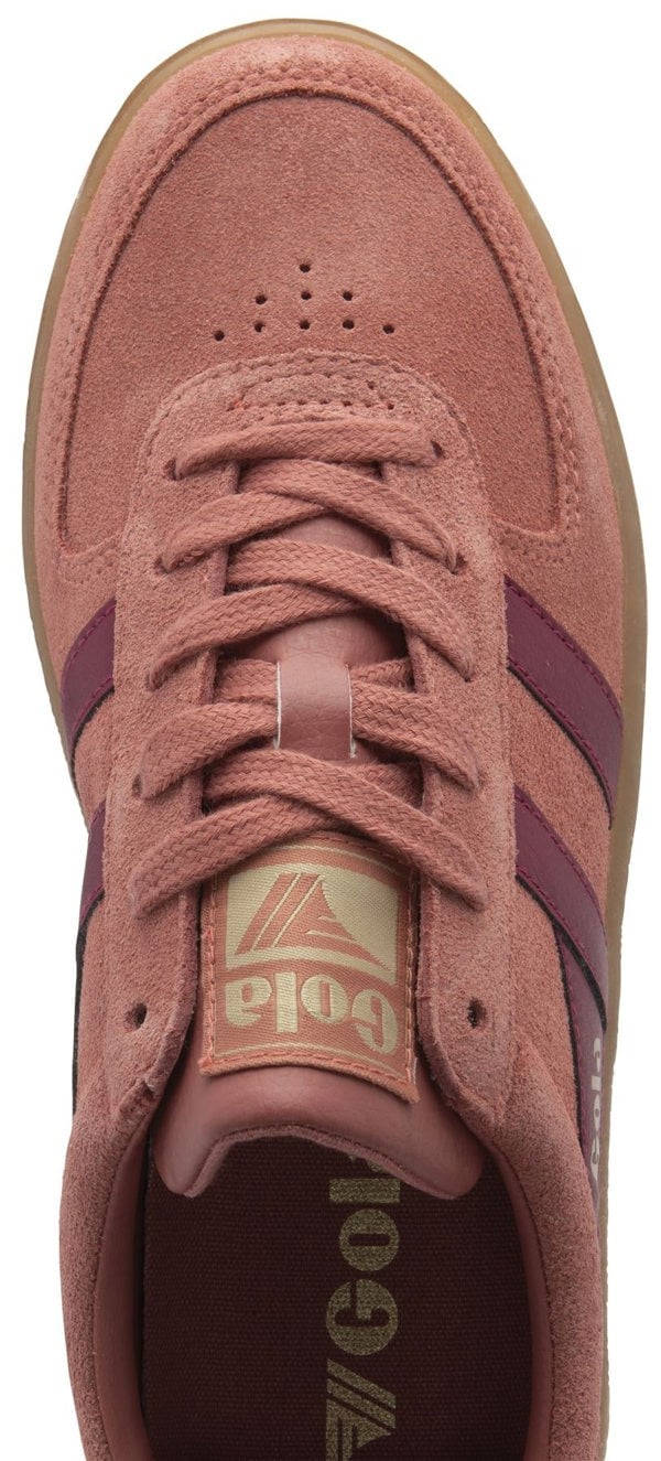 Gola Grandslam Suede Women's Clay/Cerise Trainers