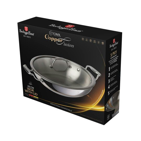Berlinger Haus Wok with Lid, 28 cm Berlinger Haus BH8813