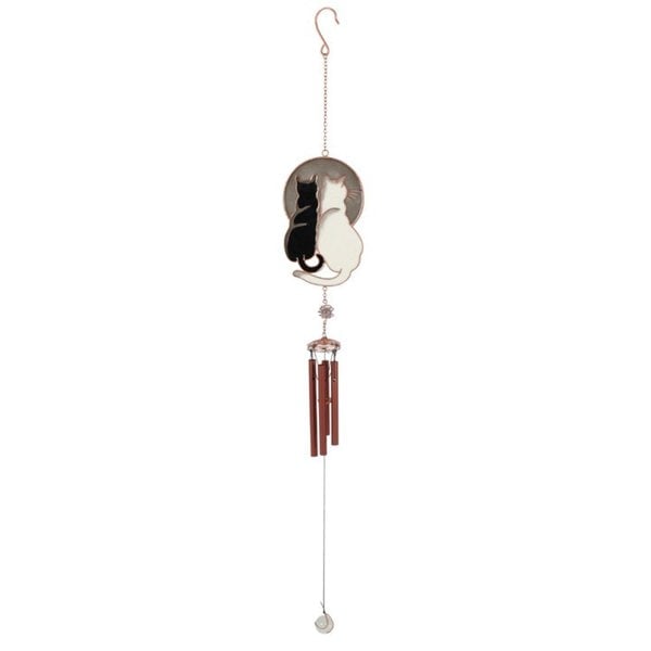 Serano Gazing Cats Windchime