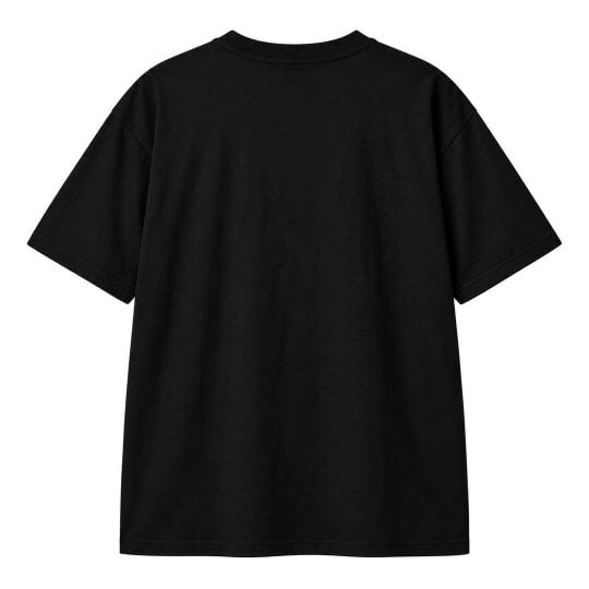By Lanvin Embroidered Central Logo Black T-Shirt