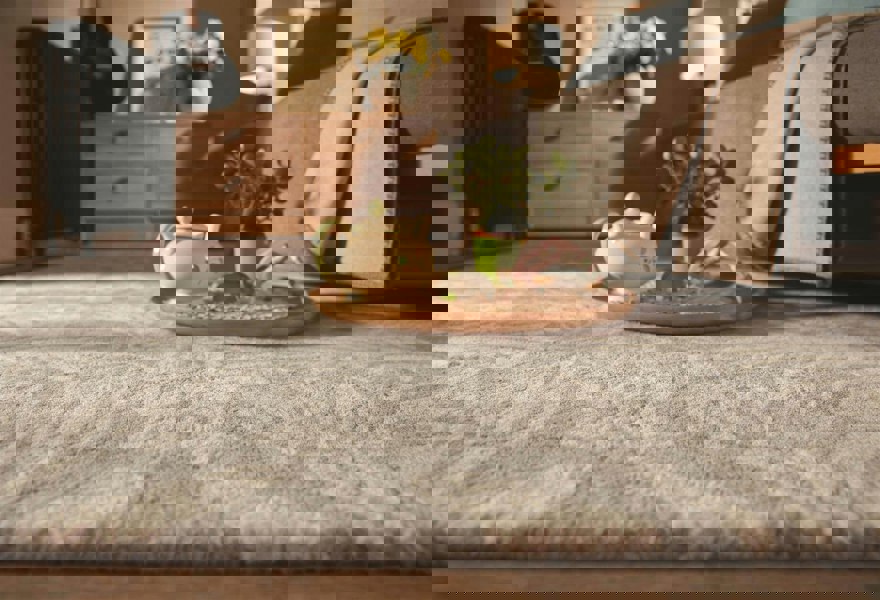 Heritage Lavender Floral Wool Rug | The Rugs |