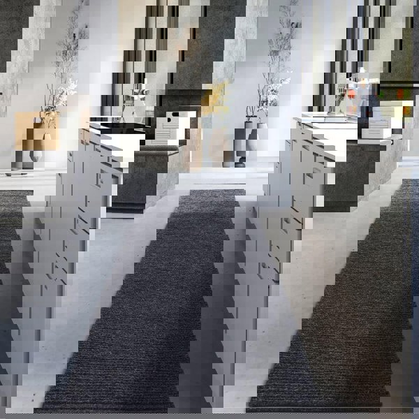 The Rugs Handwoven Natural Wool Rug - Sustainable Elegance