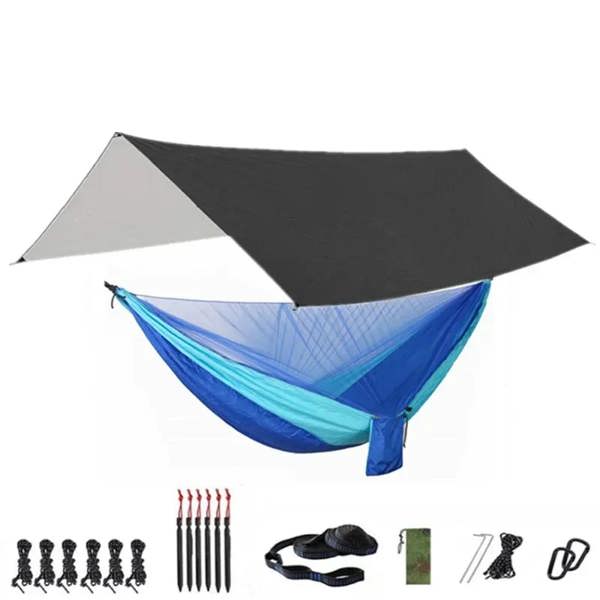 OLPRO Portable Hammock with Canopy & Bug Net