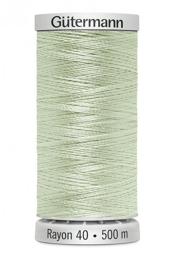 Gutermann No 40 Sulky Rayon Embroidery Thread 500m Rayon Thread Suitable For Embroidery