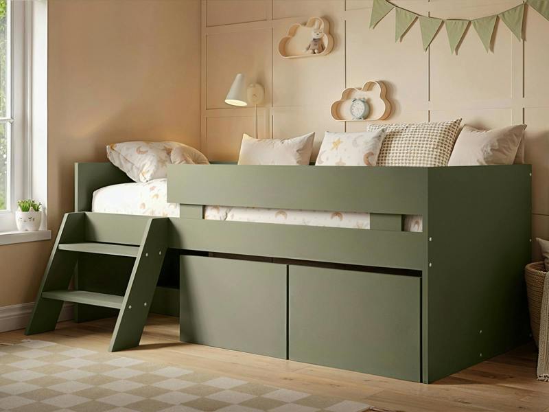 Logan Single Storage Low Sleeper Bed