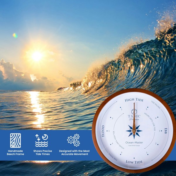 Tabic Tide clock - Planeteco Ocean Master, for ocean, sea and coastal activities