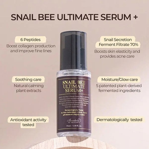 BENTON Snail Bee Ultimate Serum+ 35ml [RENEWED]