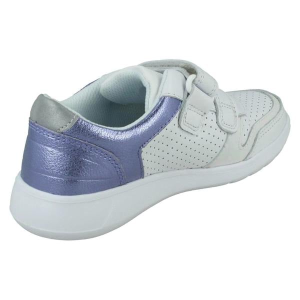 Clarks Girls Clarks Casual Trainers Scape Shell
