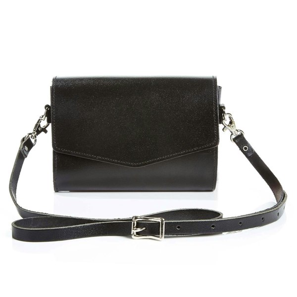 Black Leather Clutch - Clutch Bag - Zatchels