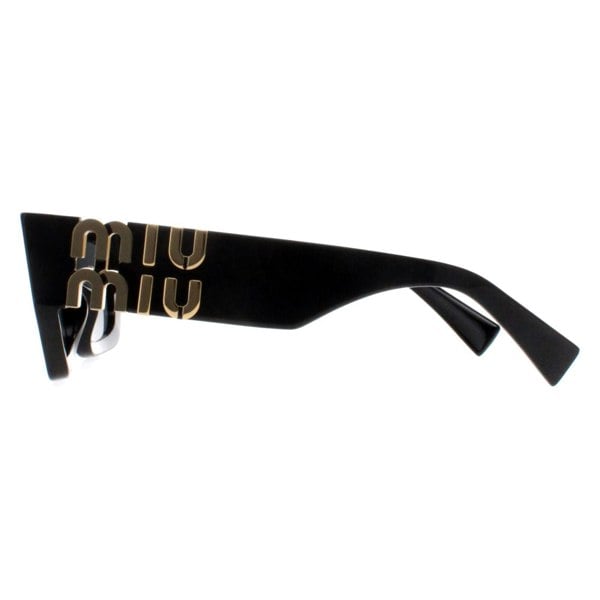 Miu Miu Sunglasses MU09WS 1AB5S0 Black Dark Grey