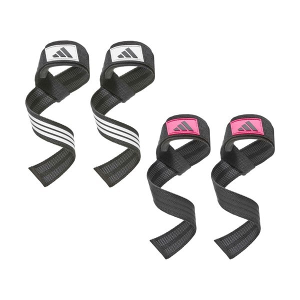 Adidas Weight Lifting Straps black/white and black/pink