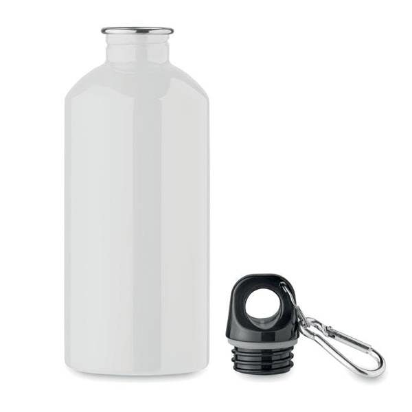 MidOcean Remid Moss Single Wall 500ml Water Bottle - White - 