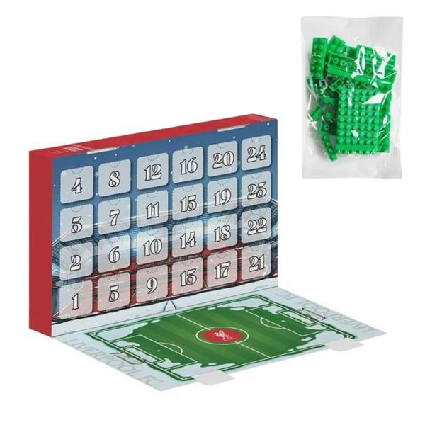 Liverpool FC BRXLZ Tree Advent Calendar, Advent Calendars And Cards, Month To View, Sports, Gift