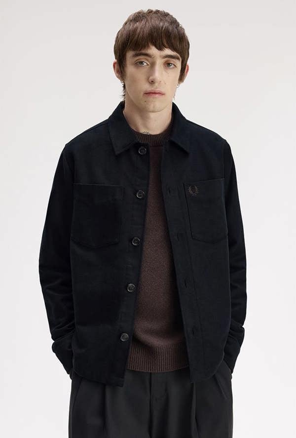 Fred Perry Brushed Twill Overshirt