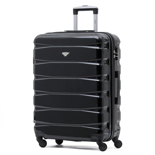 Flight Knight 25" Medium Suitcase Check-in Hold Luggage Hard Shell 4 Wheels TSA Lock