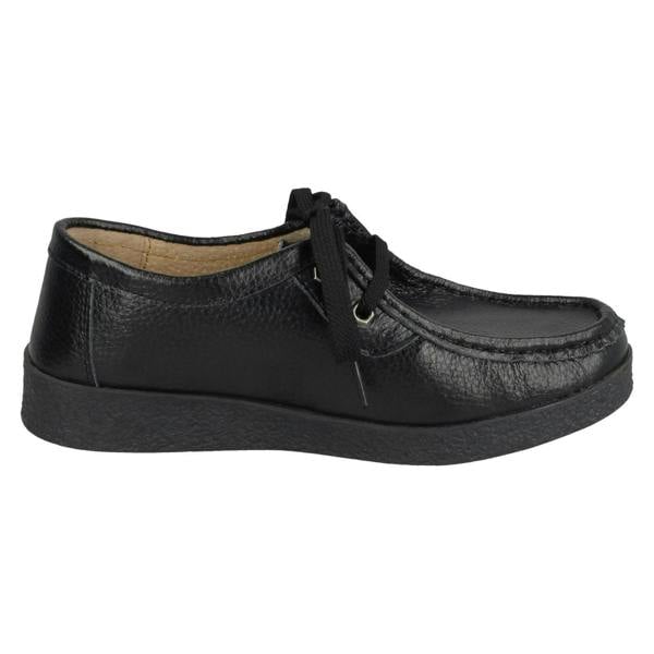 Eaze Ladies Eaze Flat Casual Lace Up Shoes