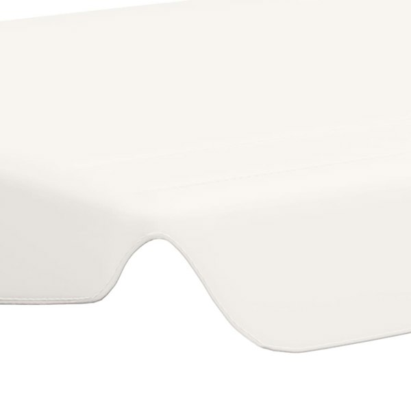Berkfield Replacement Canopy for Garden Swing White 150/130x70/105 cm