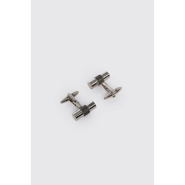 Limehaus Two-Tone Barrel Cufflinks