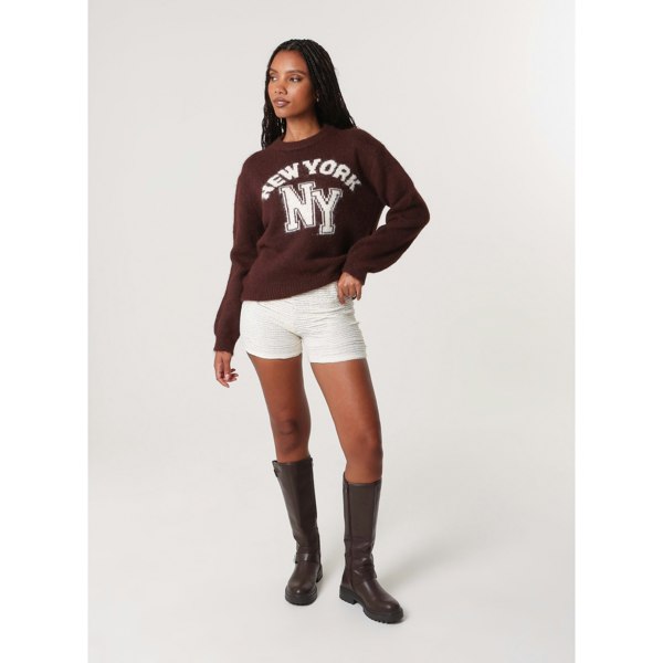Pink Vanilla Knitted New York Jumper
