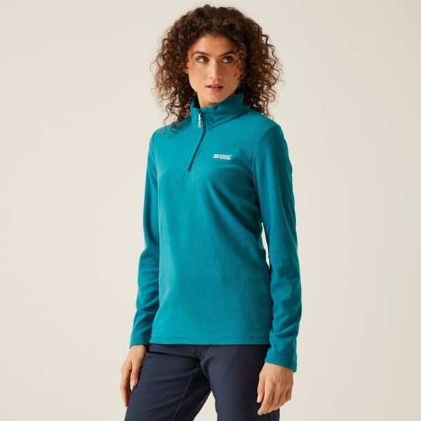 Regatta Great Outdoors Women's Sweetheart 1/4 Zip Fleece Top - Gulfstream