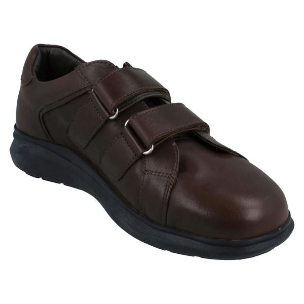 DB Shoes Mens DB Shoes Extra Wide Hook And Loop Straps Removable Insole Hugo