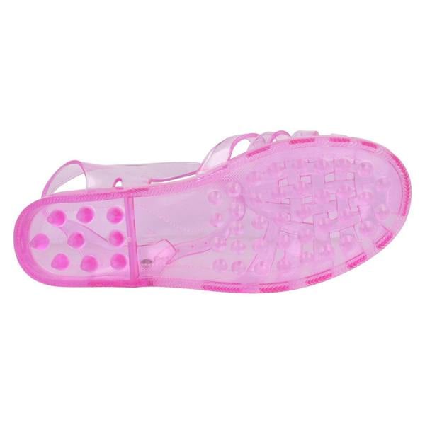 Spot On Ladies Spot On Transparent Jelly Shoes