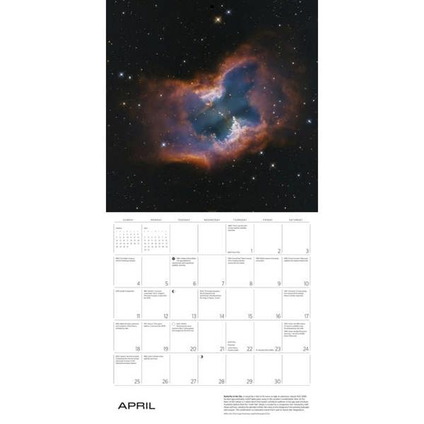 Space, Views From The Hubble and James Webb Telescopes Calendar 2027, Wall Calendars, Month To View, Natural World, Gift