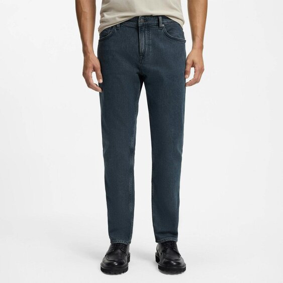Boss New Remaine Regular Fit Jeans - Go Mid Blue Stretch