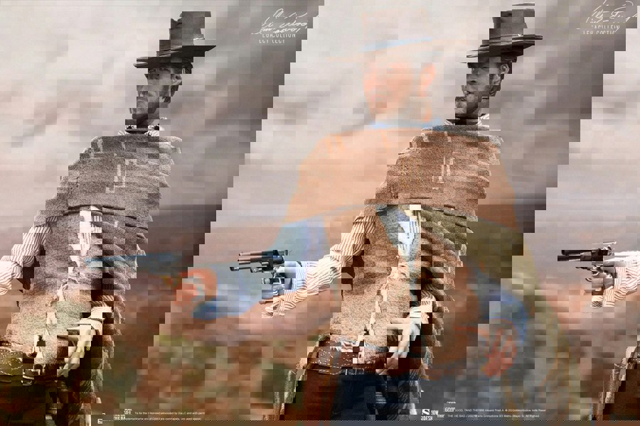 Sideshow The Man with No Name The Good The Bad and the Ugly 1:6 Articulated Figure 100451