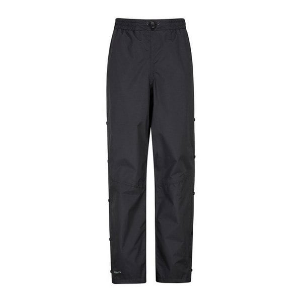 Mountain Warehouse Womens Downpour Waterproof Trousers - Black