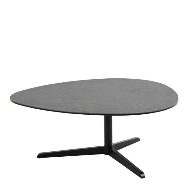 Furniture To Go Barnsley Black Ceramic Coffee Table 100x95x41 cm