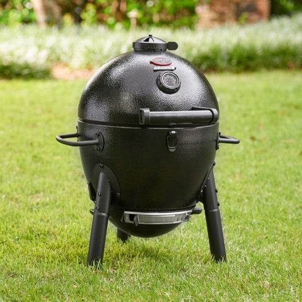 Char-Griller® Akorn® Jr. Kamado Grill & Smoker – Portable, Compact & Versatile BBQ