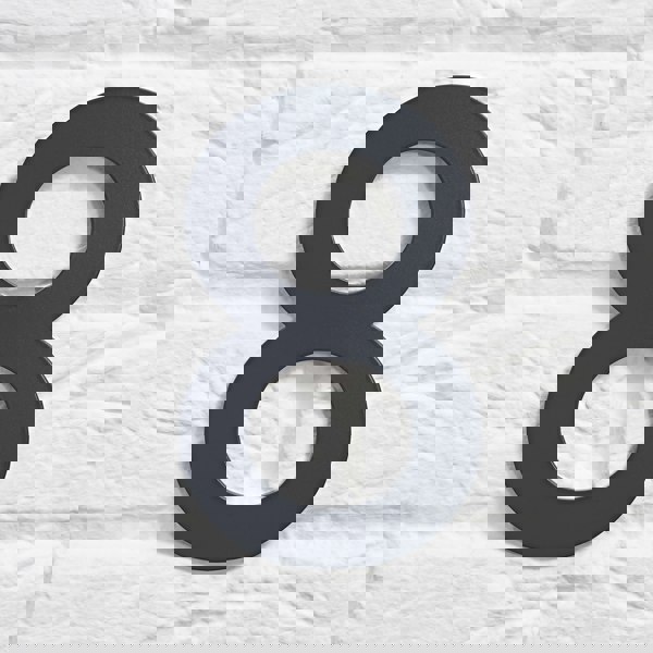 Housenumbers Limited Anthracite Grey House Numbers - Powder Coated Stainless Steel