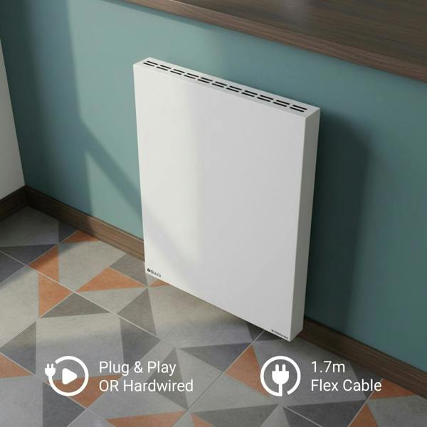 Mirrorstone Heating Mirrorstone 1000W Air Infrared + Convection Vertical Heating Panel With Remote