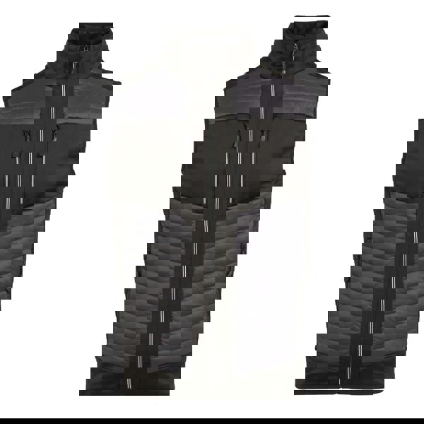 Regatta Professional Unisex Adult Thermal Hybrid Body Warmer - Ash/Black - 