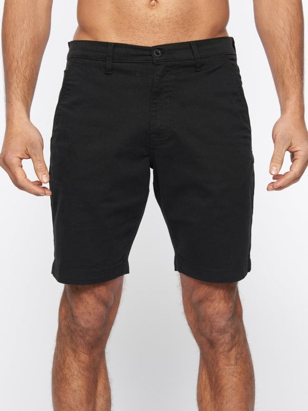 Duck and Cover Moreshore Chino Shorts Black