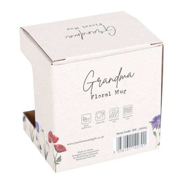 Serano Grandma Wildflower Pedestal Mug