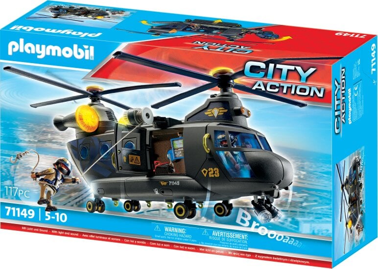 Playmobil Tactical Unit - Rescue Aircraft - 71149 Playset