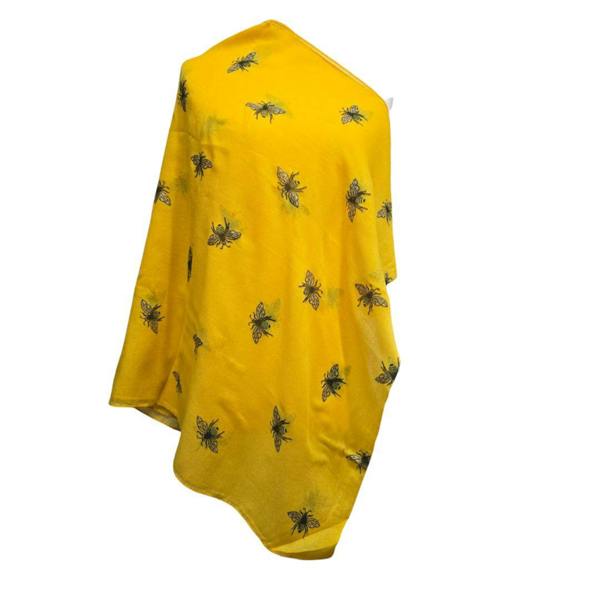 Love EMVY Lightweight Glitter Bee Scarf