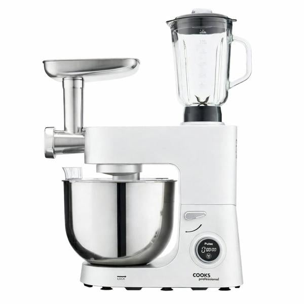 Cooks Professional Multi Function 8L Digital Stand Mixer | White