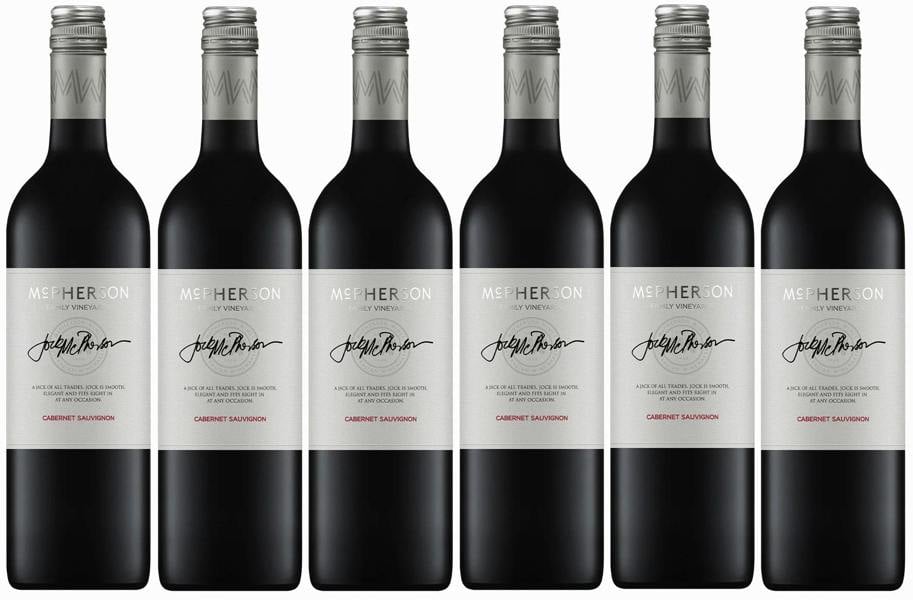 McPherson Jocks Australian Cabernet Sauvignon (6 x 750ml - 14.5%)