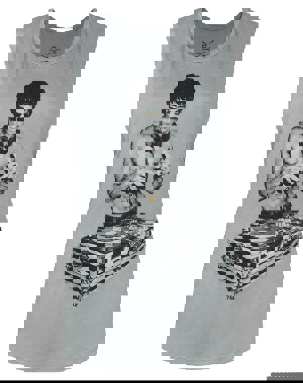 Vanilla Underground Bruce Lee Womens Grey Character Vest