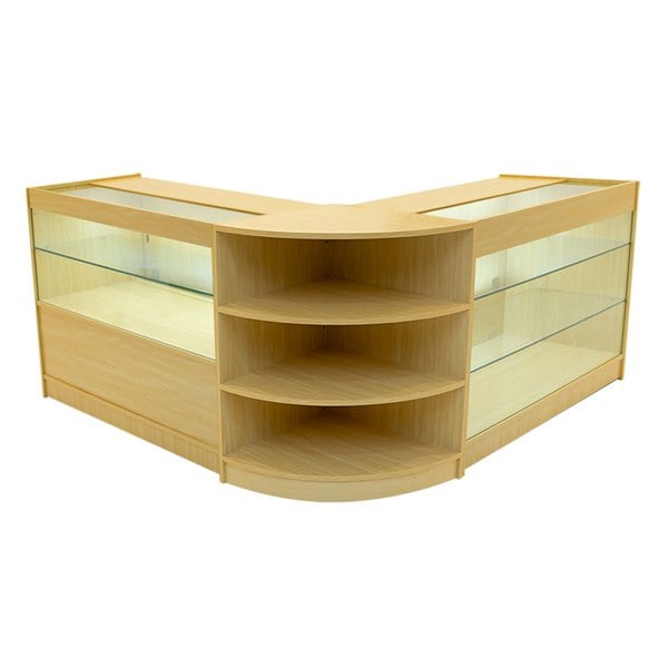 Monstershop Calliope LED Shop Counter Set K1200, C1200 & LM60 - Maple