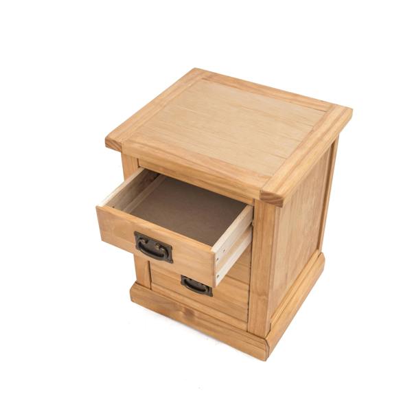 Cabinet Bits Lucca 3 Drawer Bedside Table