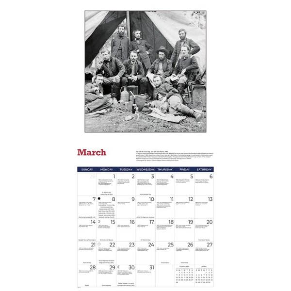 Civil War Calendar 2027, Wall Calendars, Month To View, History & Literature, Gift