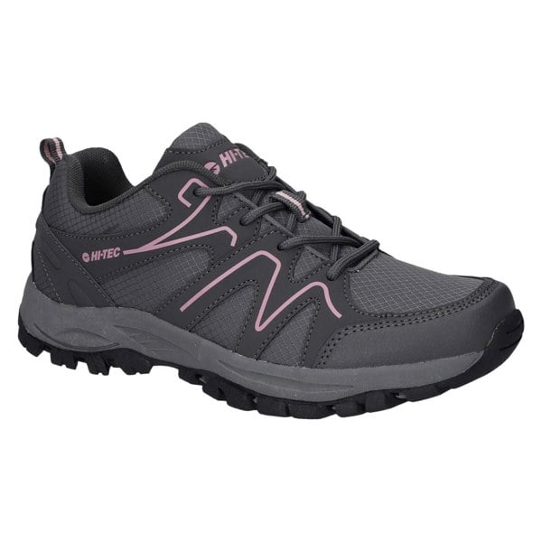 Hi-Tec Maine Polyester Women's Steel Grey Charcoal Hiking Boots