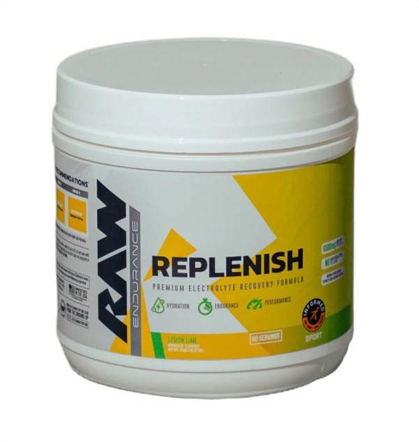 Raw Nutrition Replenish Tub, Lemon Lime - 810g
