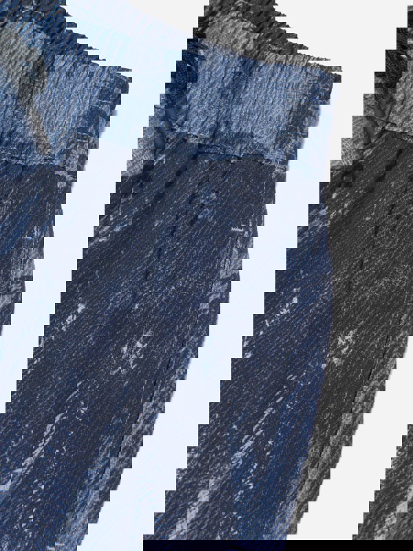 Emporio Armani Boys Palm Leaf Shorts in Blue