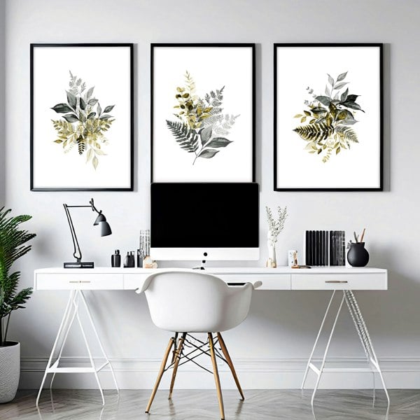 Wall art for the office | set of 3 wall art prints